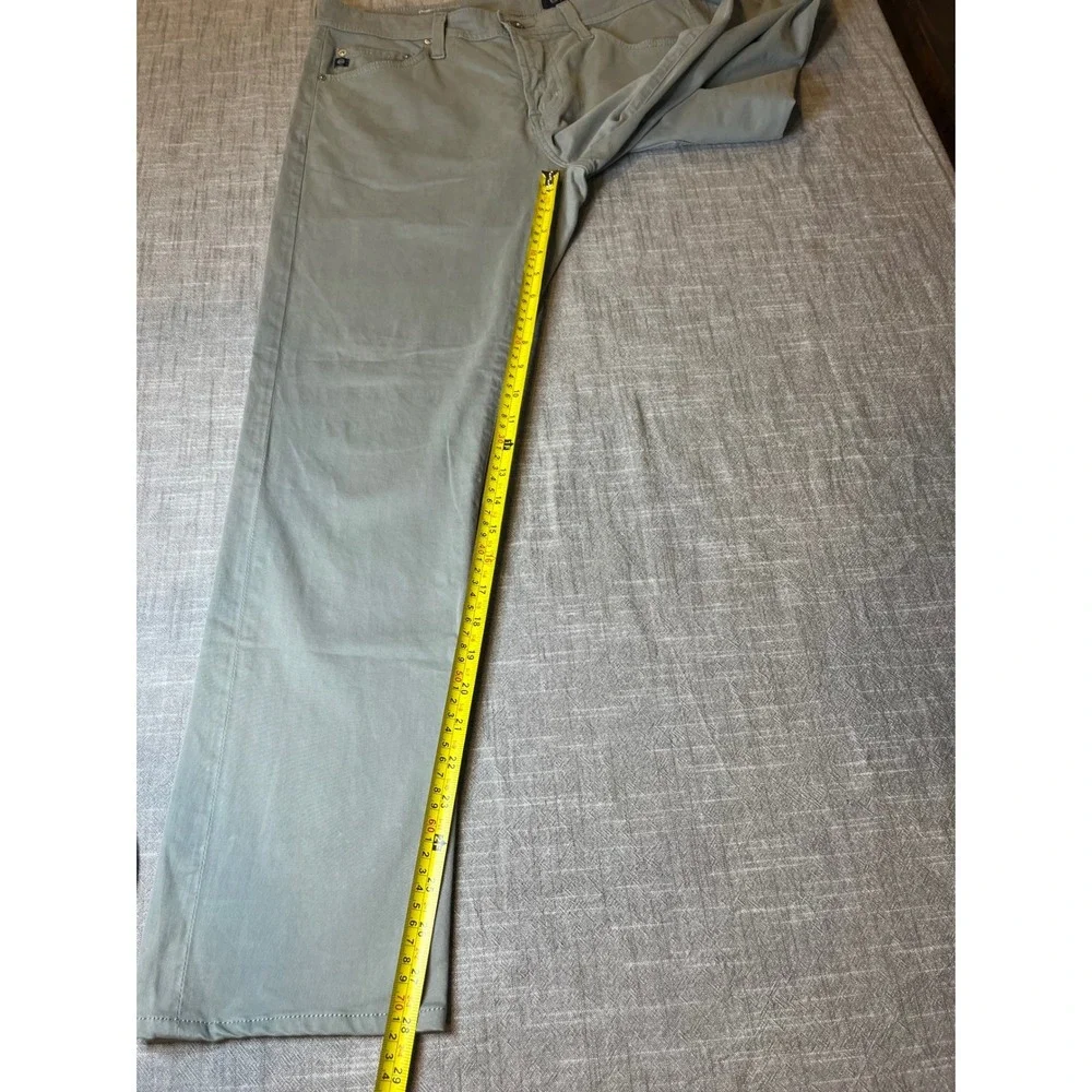AG Adriano Goldschmied Everett Slim Straight Pants Grey Green 1794SUDROVE‎ 30x34